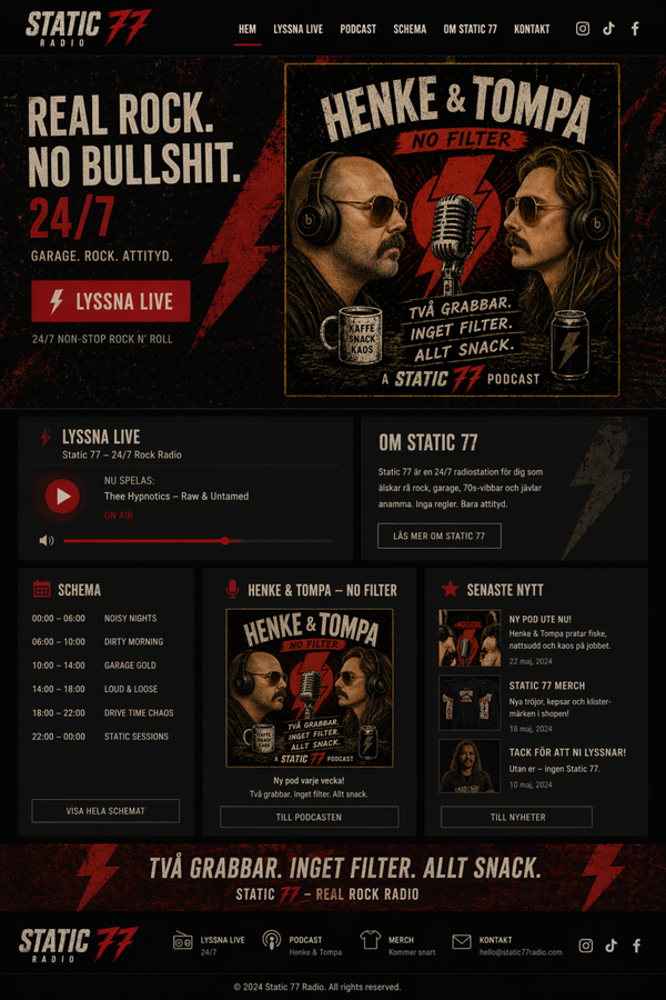 Static 77 style reference